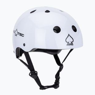 Pro-Tec Classic Сертифицирана каска бял гланц