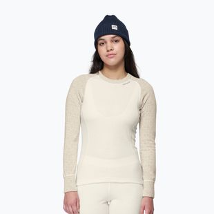 Дамски термоактивен суитшърт Devold Duo Active Merino 205 raw white