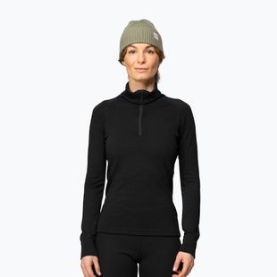 Дамски термоактивен суитшърт Devold Duo Active Merino 205 Zip Neck black