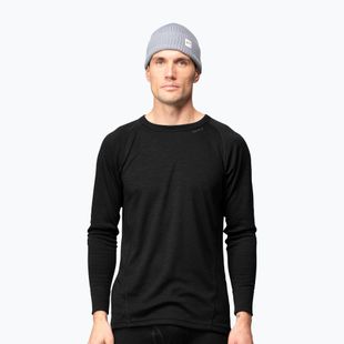 Мъжки термоактивен суитшърт Devold Duo Active Merino 205 black
