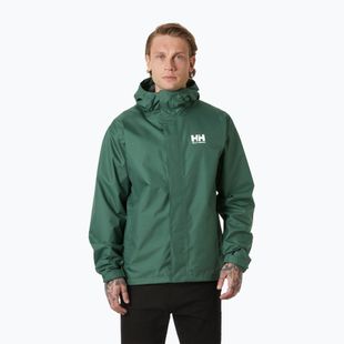 Мъжко яке за дъжд Helly Hansen Seven J jungle green