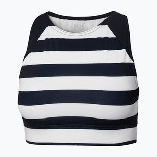 Горнище на бански костюм Helly Hansen HP Cropped Top navy stripe