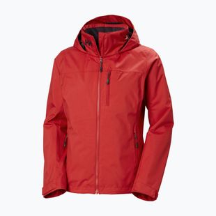 Дамско яке за ветроходство Helly Hansen Crew Hooded Midlayer 2.0 red