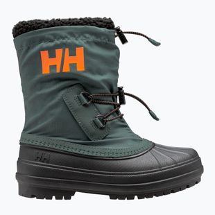 Helly Hansen Jk Varanger Insulated 453 dark creek/neon orange детски ботуши за сняг