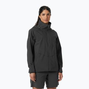 Дамско яке за ветроходство Helly Hansen Hp Racing Hooded ebony