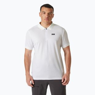 Мъжка поло тениска Helly Hansen Hp 1/2 Zip Polo Shirt white
