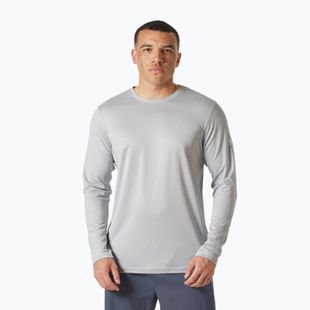 Мъжка блуза с дълъг ръкав Helly Hansen HH Tech Crew 2.0 LS grey fog