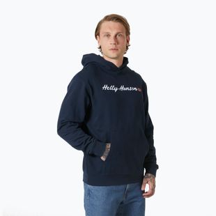 Мъжки суитшърт Helly Hansen Core Graphic Sweat Hoodie navy