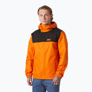 Мъжко яке за дъжд Helly Hansen Vancouver orange peel