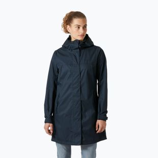 Мъжко дълго яке за дъжд Helly Hansen Vancouver Rain Coat navy