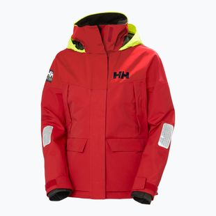 Дамско яке за ветроходство Helly Hansen Pier 4.0 alert red