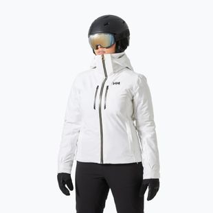 Дамско скиорско яке Helly Hansen Alphelia Lifaloft white