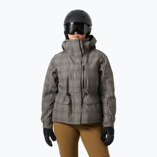 Дамско скиорско яке Helly Hansen Nora Insulated 2.0 pebble broxburn plaid aop