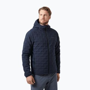 Мъжко яке за ветроходство Helly Hansen HP Hybrid Stretch Hooded Insulator navy