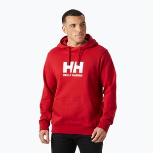 Мъжки суитшърт Helly Hansen HH Logo Hoodie red