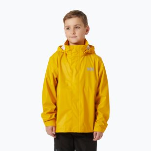 Детско яке за ветроходство Helly Hansen Moss essential yellow