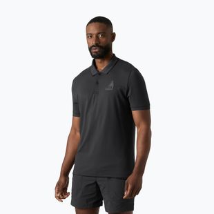 Мъжка поло тениска Helly Hansen Hp Figari Polo ebony