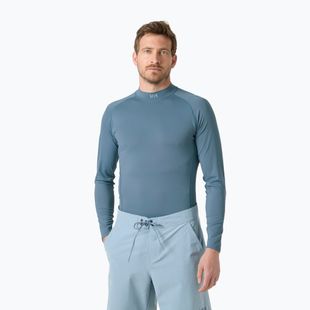 Мъжка блуза с дълъг ръкав за плуване Helly Hansen Waterwear Rashguard washed navy
