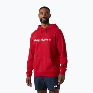 Мъжки суитшърт Helly Hansen Core Graphic Hoodie red