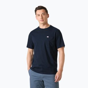 Мъжка тениска Helly Hansen Hudson navy