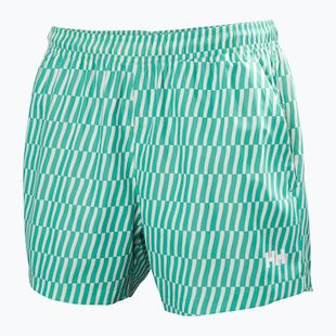 Мъжки шорти за ветроходство Helly Hansen Newport Trunk 4.5“ dark mint offset stripe ao