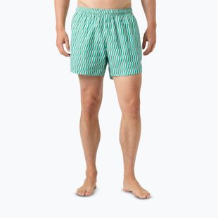 Мъжки шорти за ветроходство Helly Hansen Newport Trunk 4.5“ dark mint offset stripe ao