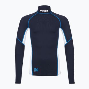 Мъжка блуза с дълъг ръкав за плуване Musto Championship Rash Guard navy/white