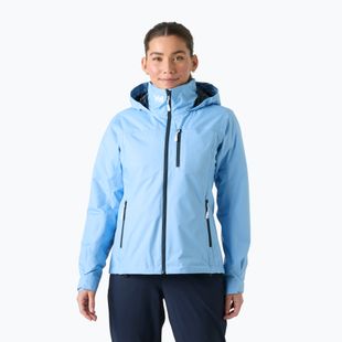 Дамско яке за ветроходство Helly Hansen Crew Hooded Midlayer 2.0 bright blue