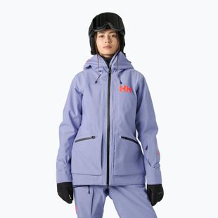 Дамско скиорско яке Helly Hansen Powderqueen 3.0 bright lavender