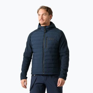 Мъжко хибридно яке Helly Hansen Skagen Hybrid Knit Insulator navy