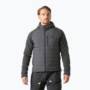 Мъжко хибридно яке Helly Hansen Skagen Hybrid Knit Insulator ebony