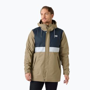 Мъжко яке за ветроходство Helly Hansen Moss Insulated Coat pebble