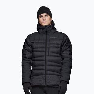 Мъжко пухено яке NORRONA Falketind Down 750 Zip Hood caviar black
