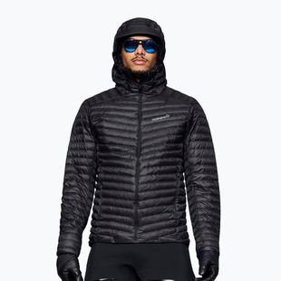 Мъжко пухено яке Norrona Trollveggen Down800 Super Light Hood Caviar Black