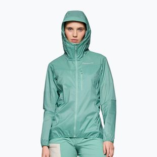 Дамско ветроустойчиво яке NORRONA Faketind Aero60 Zip Hood aqua haze