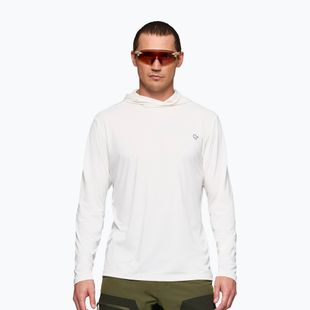 Мъжки суитшърт за трекинг NORRONA Femund Tech Hood snow white