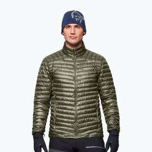 Мъжко пухено яке Norrona Trollveggen Down800 Super Light Deep Lichen Green