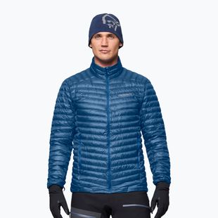 Мъжко пухено яке NORRONA Trollveggen Down800 Super Light dark blue