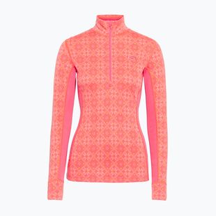 Дамски термоактивен суитшърт KARI TRAA Rose Half Zip bubblegum