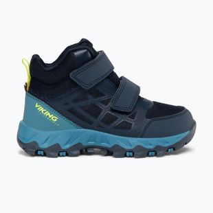 Детски обувки Viking Track Mid 2V Waterproof navy/demin