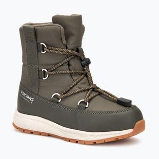 Детски ботуши за сняг Viking Footwear Equip Warm Waterproof SL olive