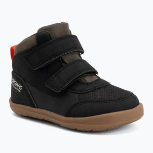 Детски обувки barefoot Viking Aspen Barefoot Mid 2V Waterproof black