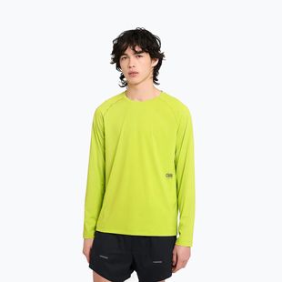 Мъжка блуза с дълъг ръкав за бягане Ciele Athletics DLY lime green