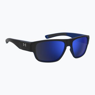 Мъжки слънчеви очила Under Armour Scorcher matte black blue/blu sky mirror