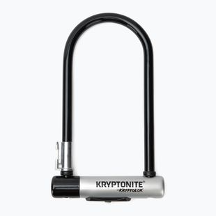 Ключалка за велосипед Kryptonite Kryptolok Standard U-Lock + кабел Kryptoflex черна/сива