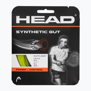 Тенис кордаж HEAD Synthetic Gut 12 m yellow