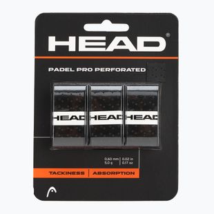 Грип за тенис ракета HEAD Perforated 3 бр. black