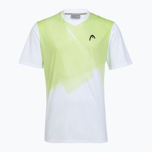 Мъжка тениска за тенис HEAD Topspin print vision m/lime