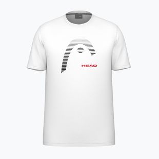 Мъжка тениска за тенис HEAD Carl white