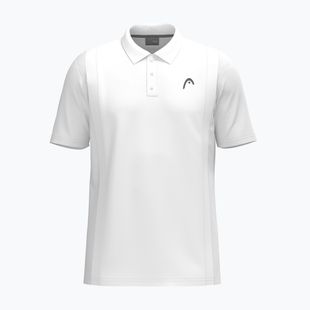 Мъжка поло фланелка за тенис HEAD Club 25 Tech Polo white